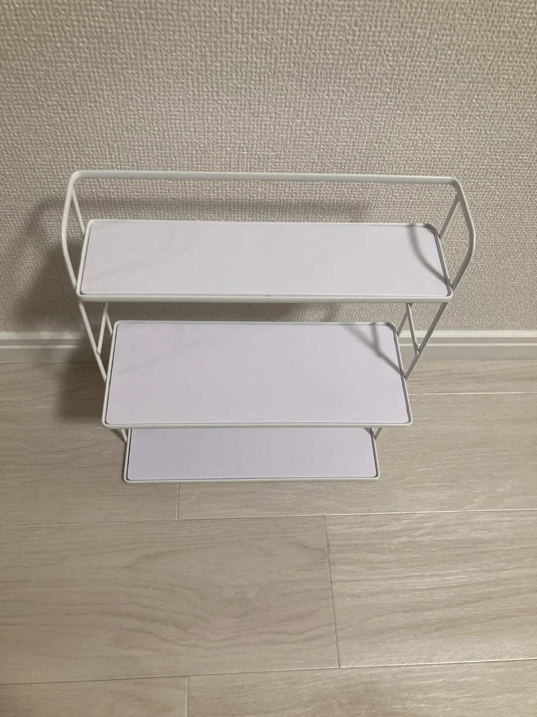 (ニトリ)3段 スパイスラック 調味料棚 ホワイトの写真4枚目