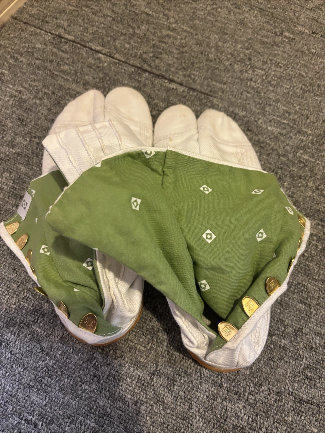 地下足袋 レディース　白の写真3枚目