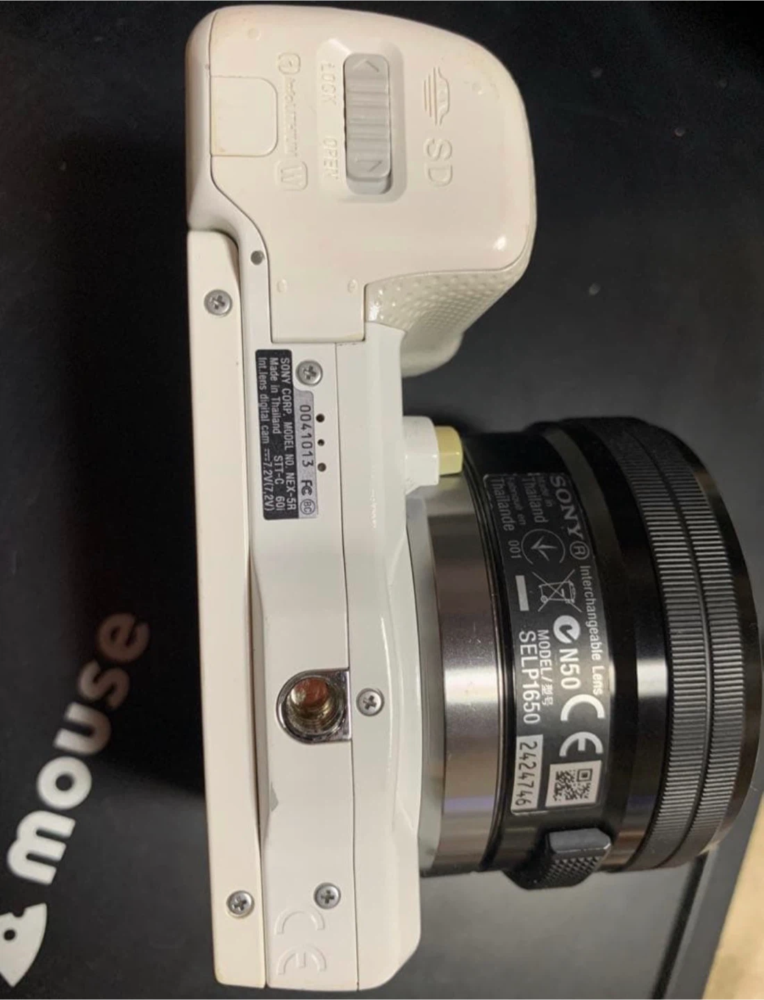 ソニー ミラーレス一眼 NEX-5R ホワイトの写真2枚目