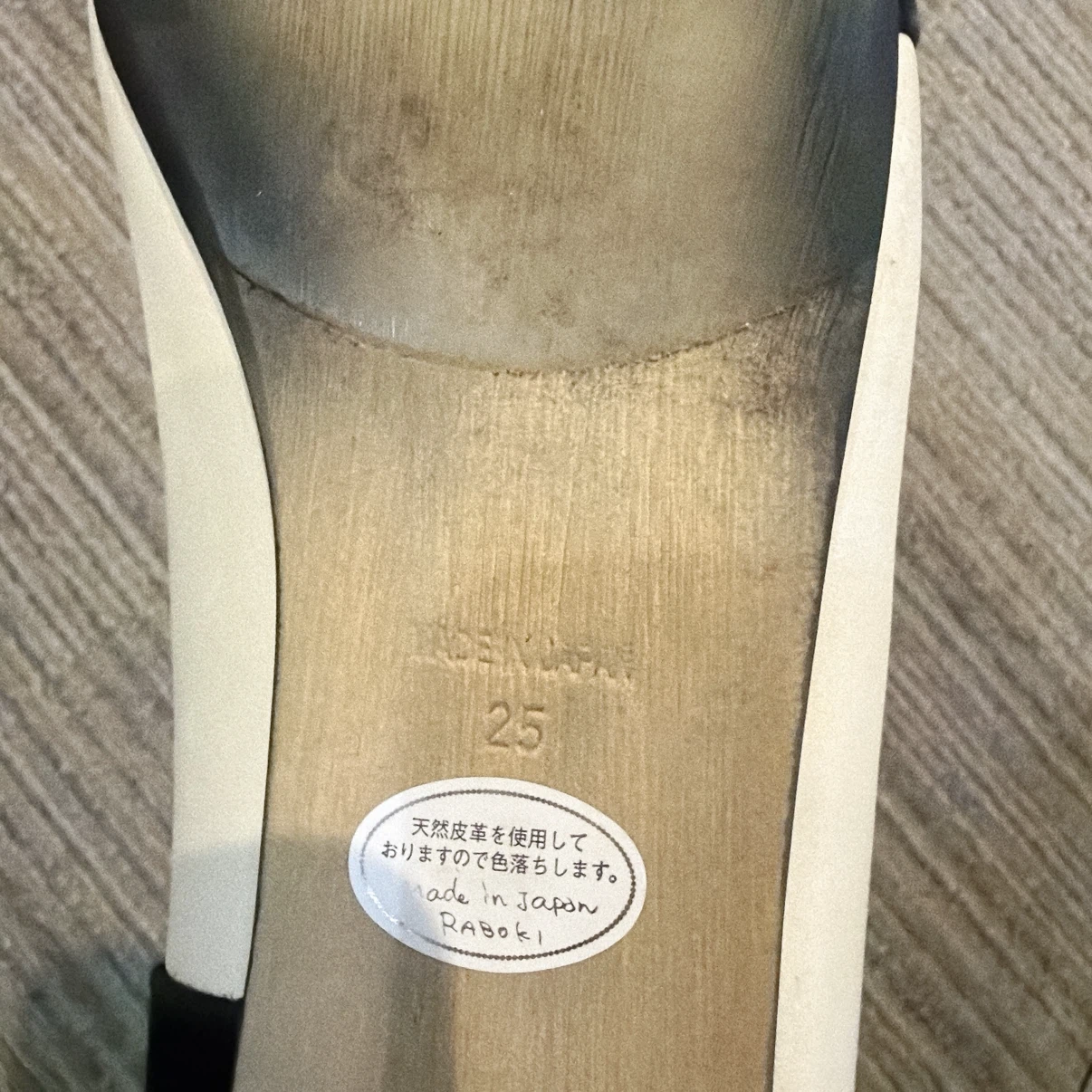 新品未使用 約2万円 RABOKIGOSHI works パンプス 25cmの写真4枚目