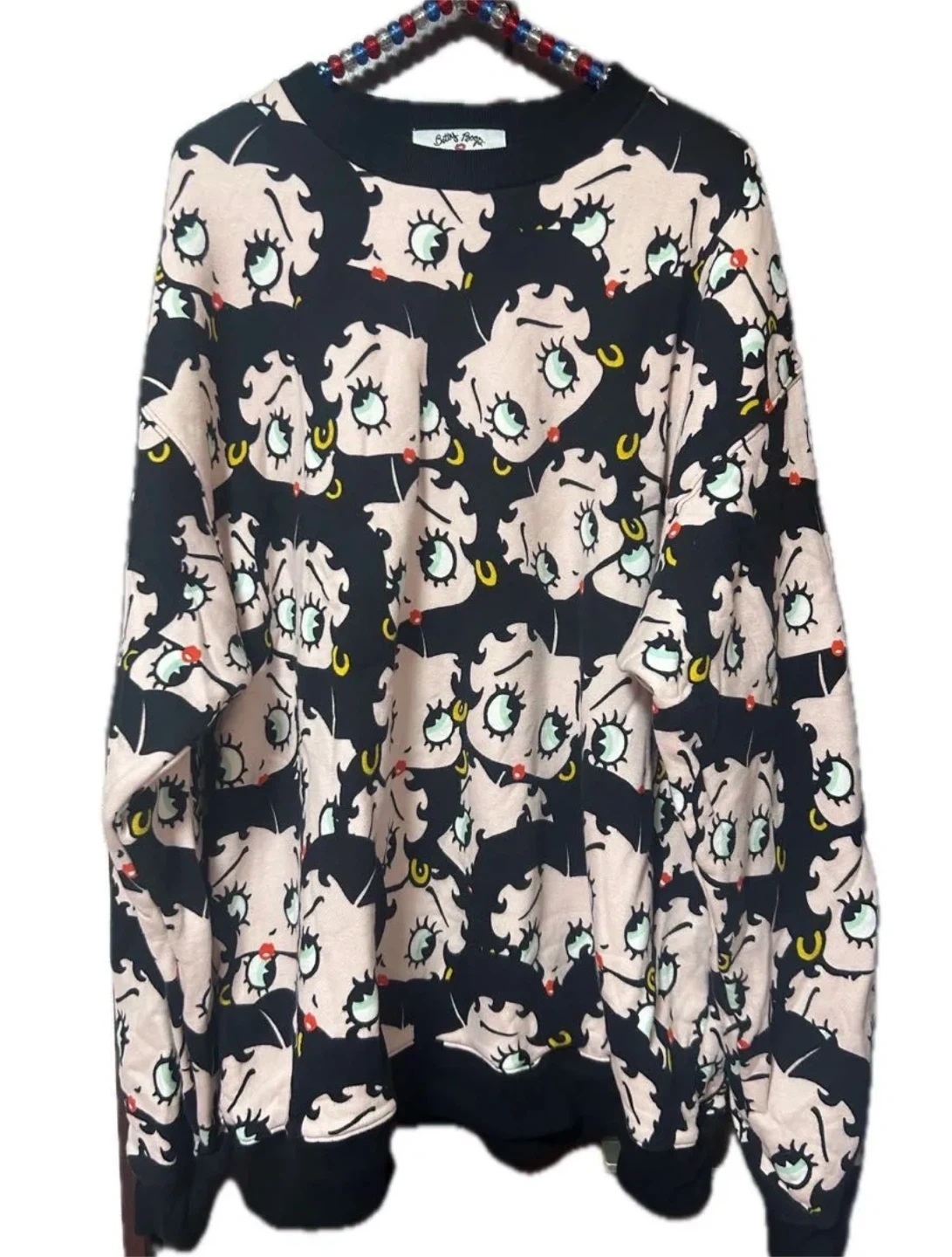 レア 未使用 JOY RICH × Betty Boop コラボスウェット XL