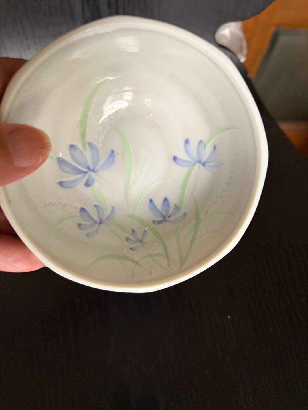 小鉢 花柄 陶器 2個セット
