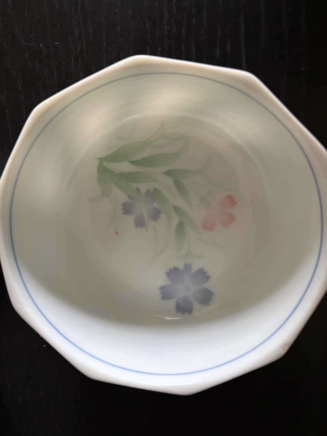 小鉢 花柄 陶器 2個セットの写真3枚目