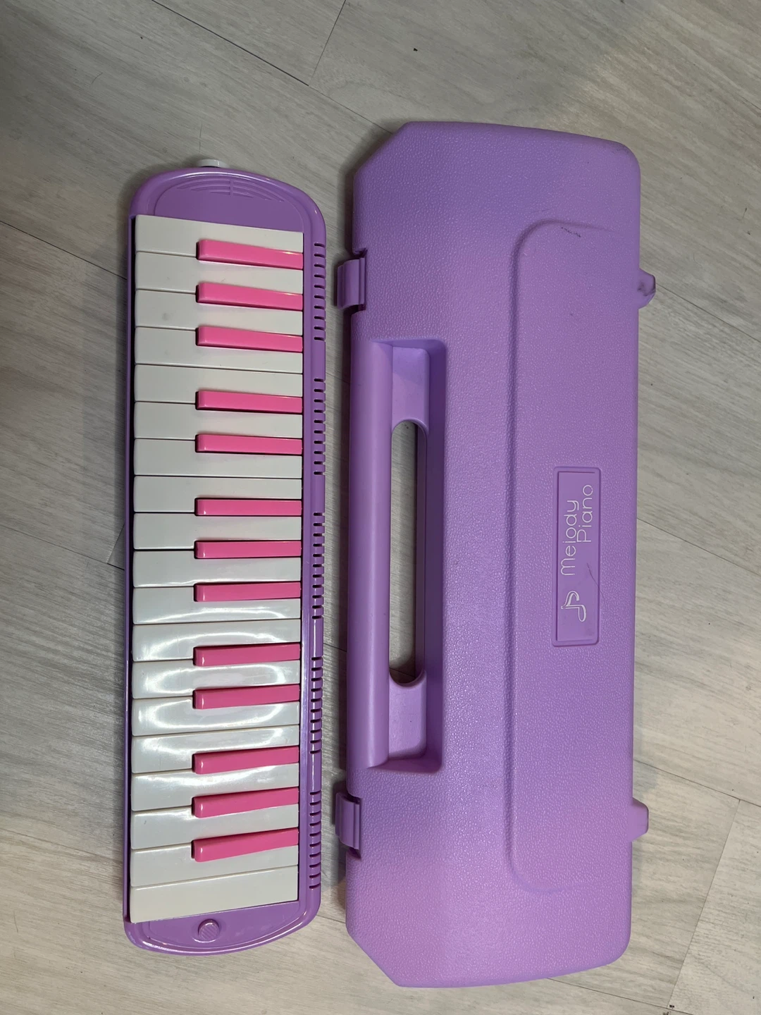 メロディピアノ 鍵盤ハーモニカ ピンク