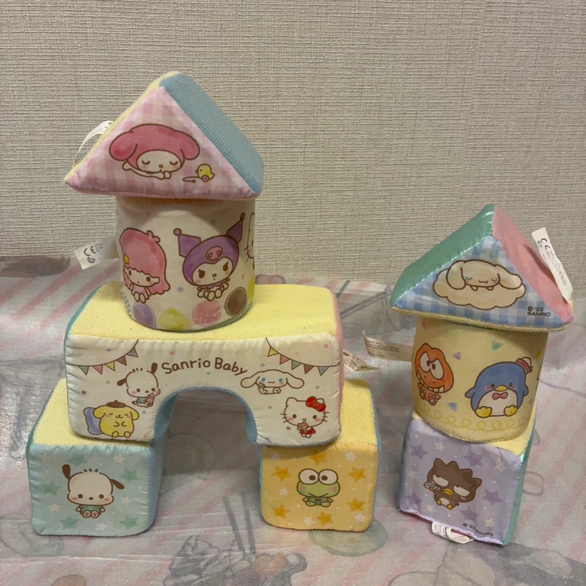 サンリオベビー 布積み木セットの写真2枚目
