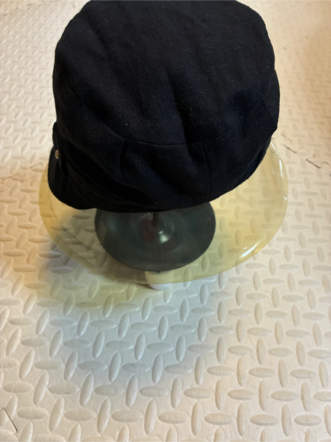 黒色 バケットハットの写真3枚目