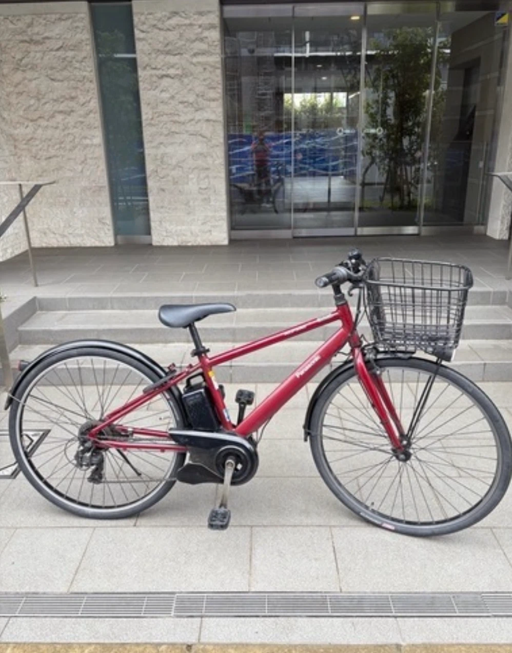 電動アシスト自転車パナソニック(Velo-Star )27インチバッテリー16Ah自転車No160