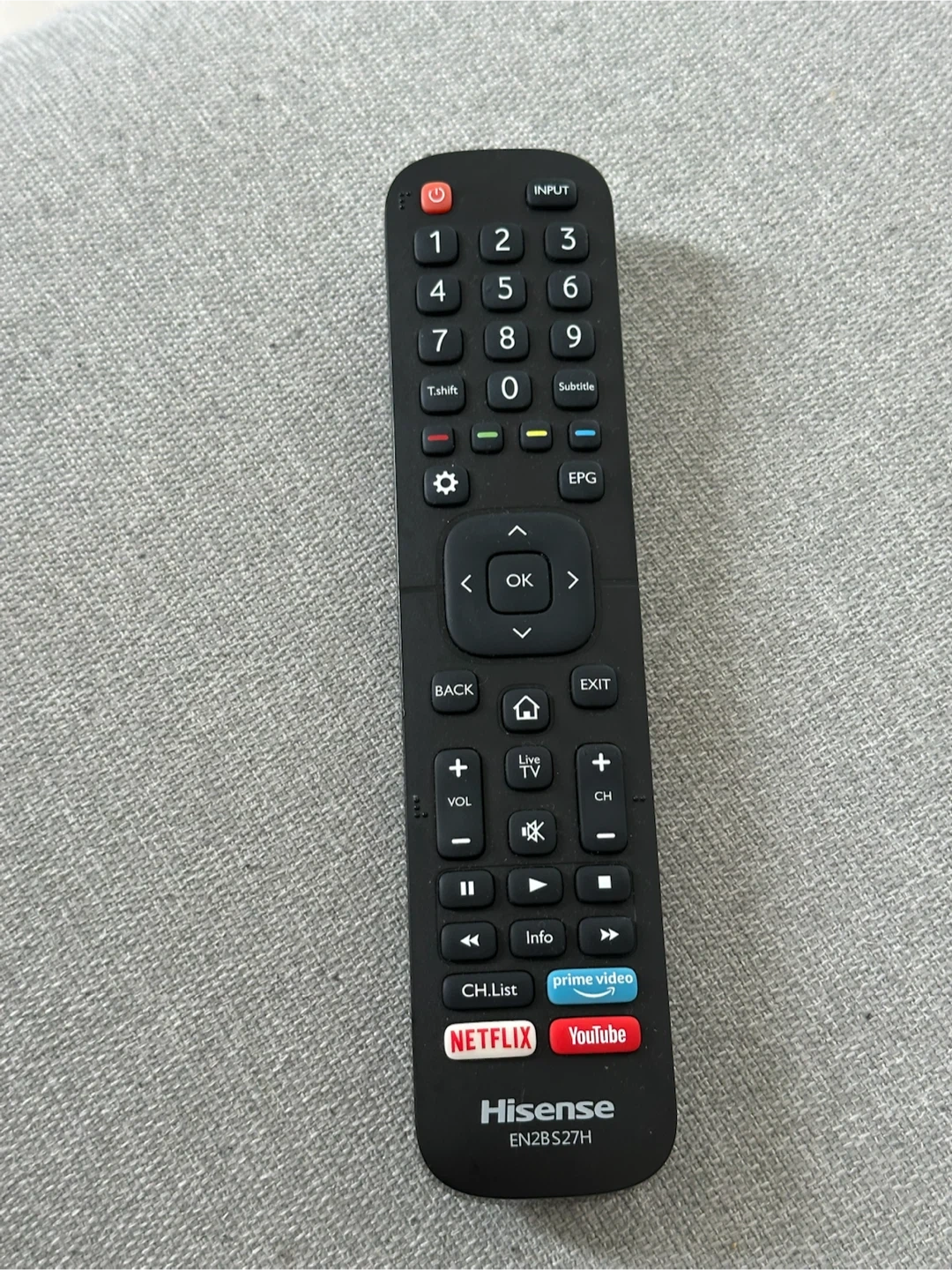 ハイセンス 液晶テレビ 画面表示OK リモコン付き 55a7100fの写真2枚目