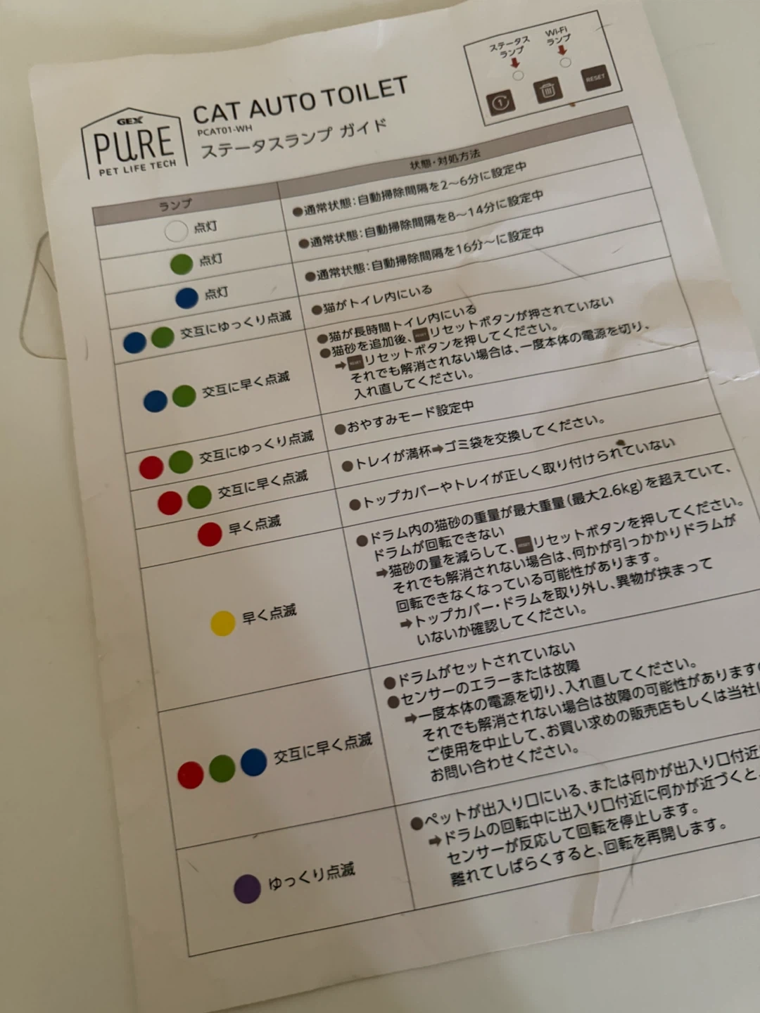 GEX PURE 猫用自動トイレ PCAT01-WHの写真2枚目