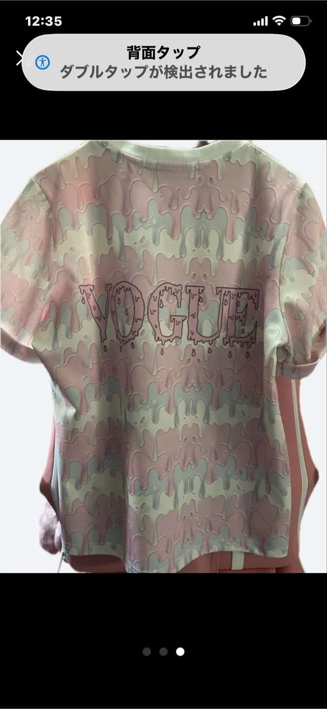 イーマックス 半袖Tシャツ ピンクの写真3枚目