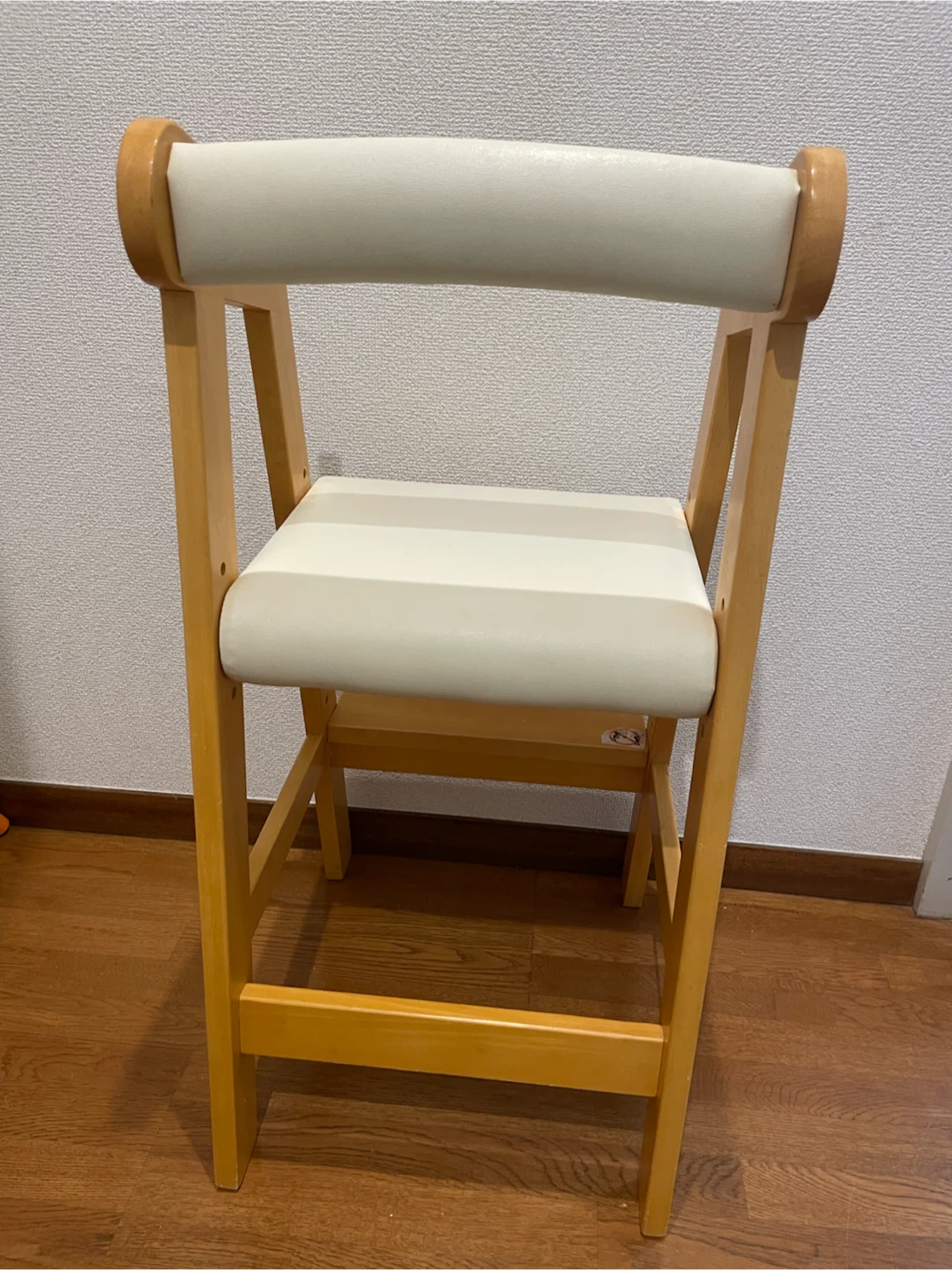 木製ハイチェア 高さ調節可能 キッズチェアの写真3枚目