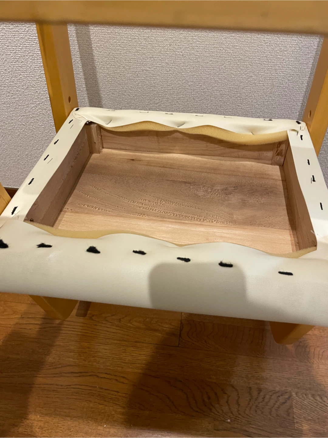 木製ハイチェア 高さ調節可能 キッズチェアの写真5枚目
