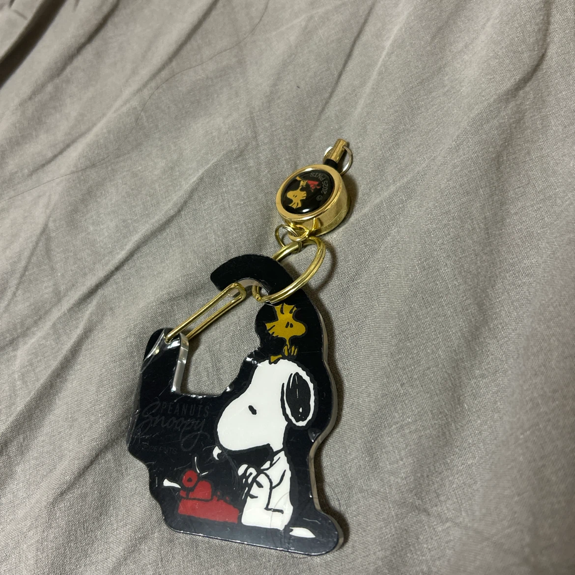 スヌーピー ピーナッツ リールキーホルダー