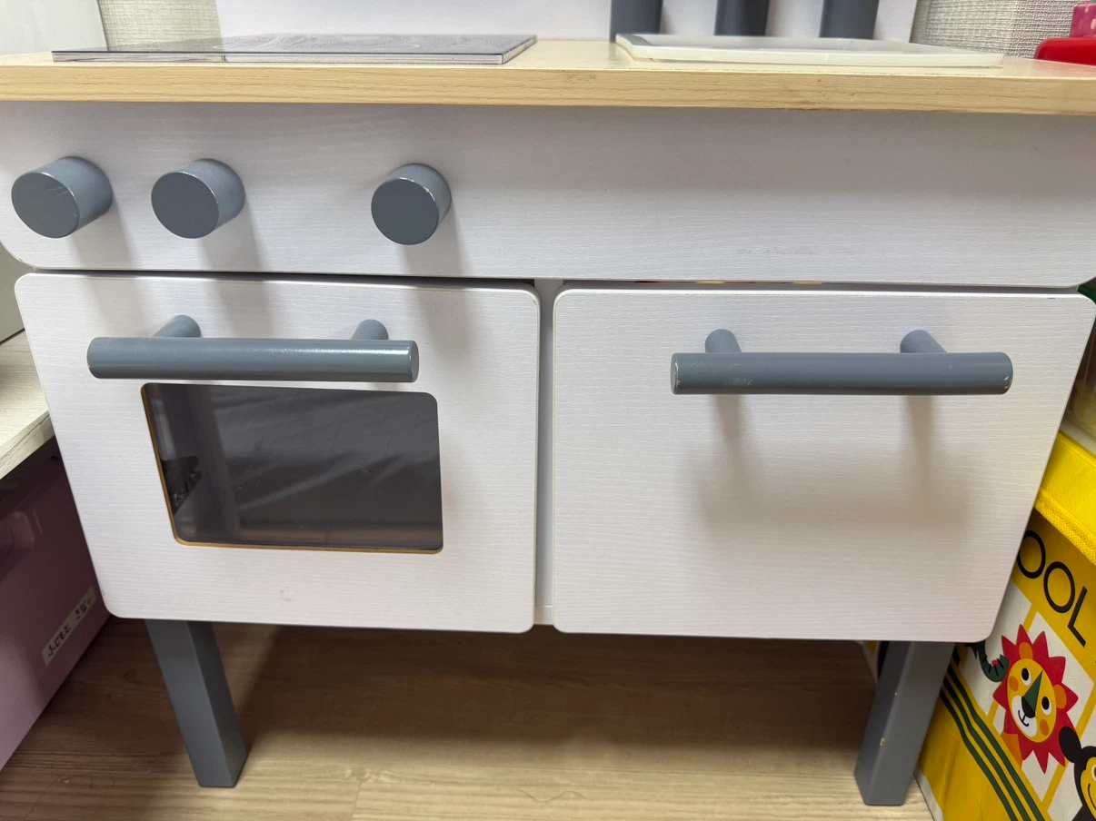 木製 おままごとキッチンセットの写真6枚目