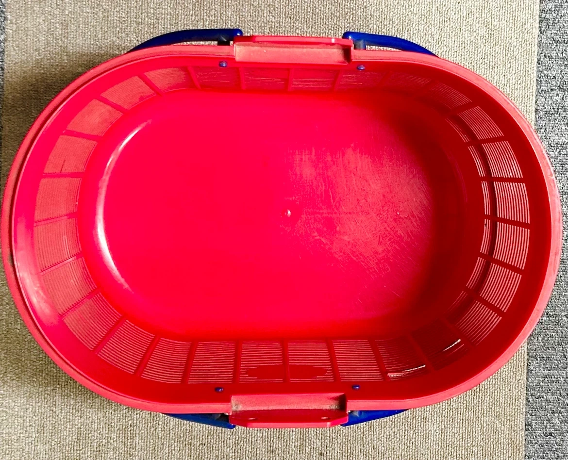 サンコープラスチック Rio バスケット 赤の写真3枚目