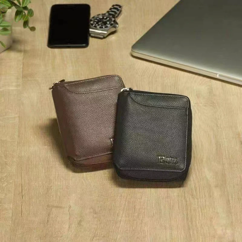 アントレクイップ 財布 ブラックとブラウン