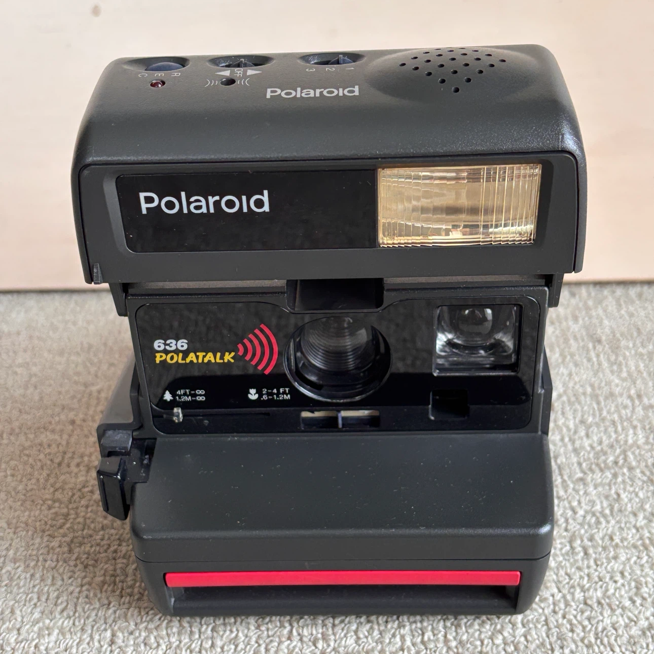 Polaroid 636 POLATALK インスタントカメラの写真5枚目