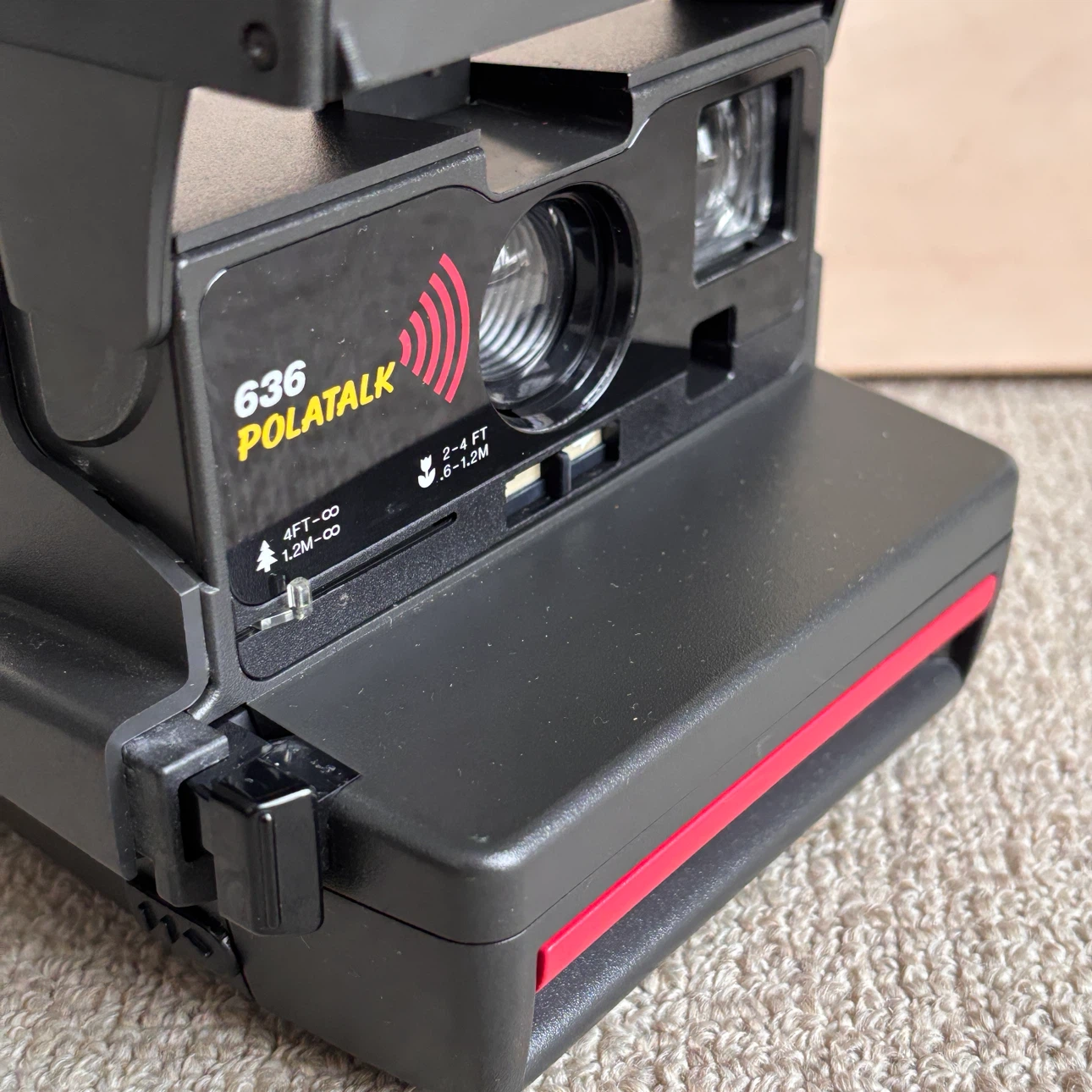 Polaroid 636 POLATALK インスタントカメラの写真7枚目