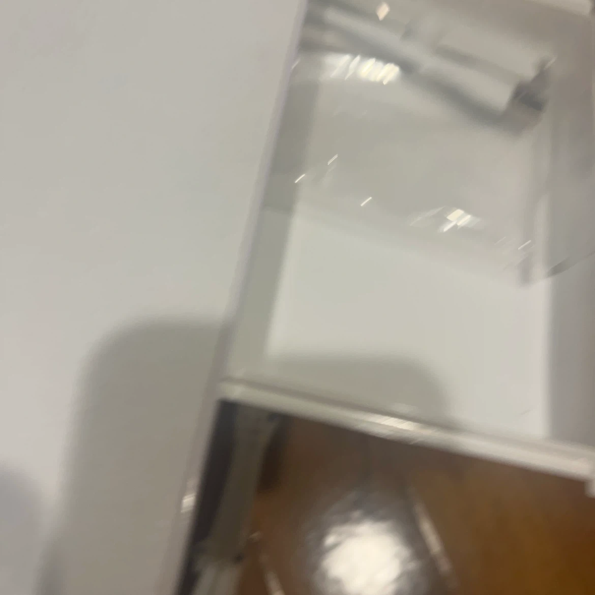 折りたたみローテーブル 白 多機能デスクの写真2枚目