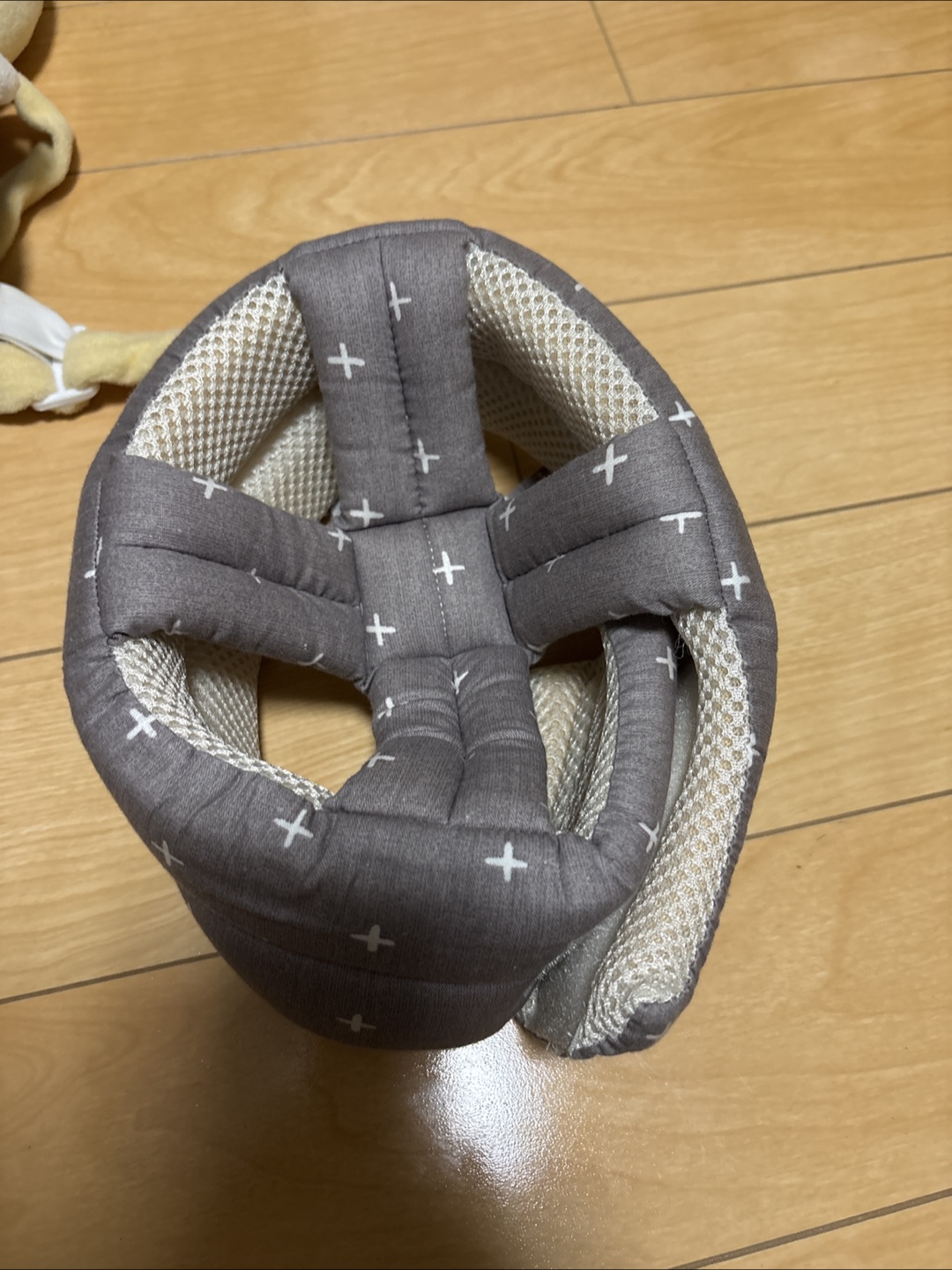 ベビー ヘッドガード 3点セットごっつん防止（ハチ・ヘルメット型）の写真2枚目