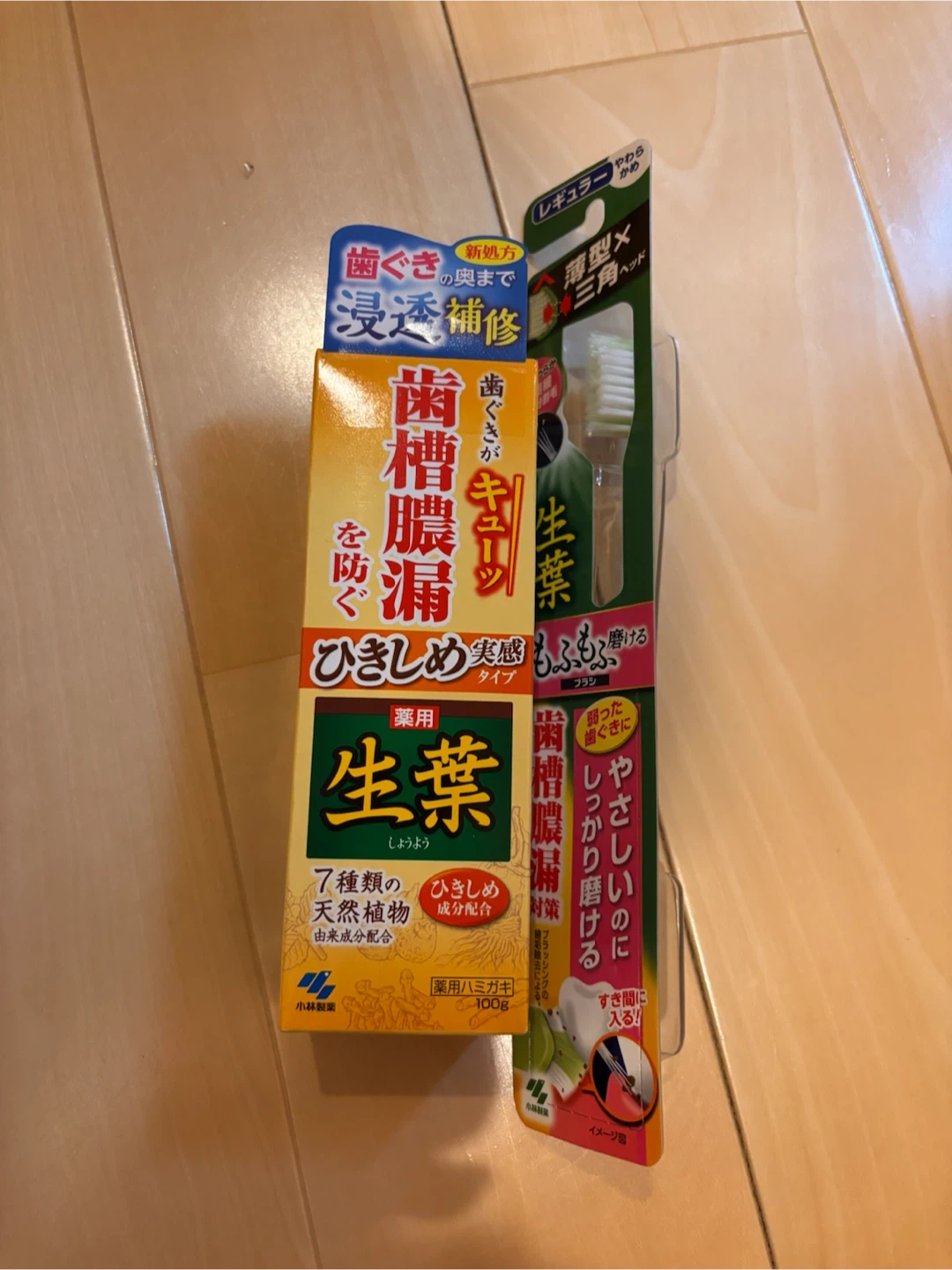 歯磨き粉 歯ブラシセット