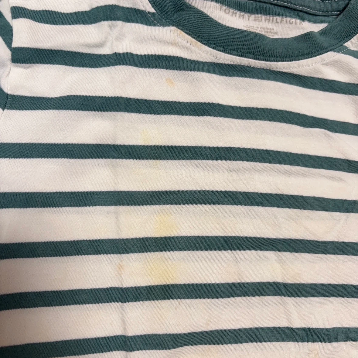 トミーヒルフィガー ボーダーTシャツ XS(4-5)の写真3枚目