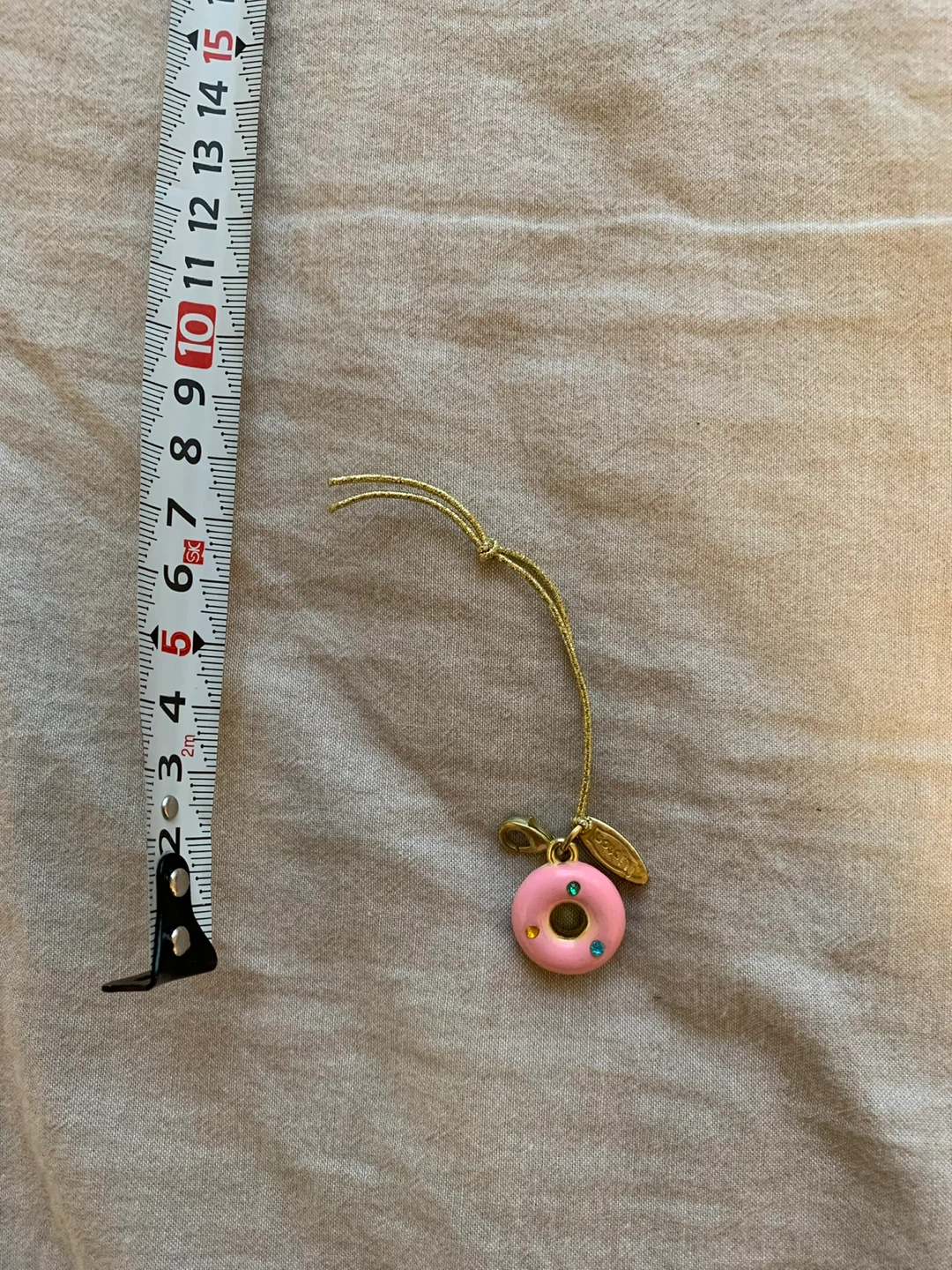 リプトン　ドーナツ チャーム ピンク