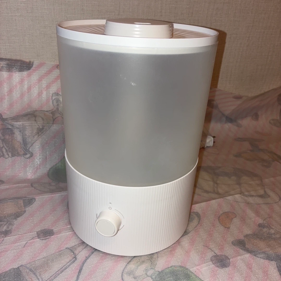 超音波加湿器 ホワイトの写真2枚目