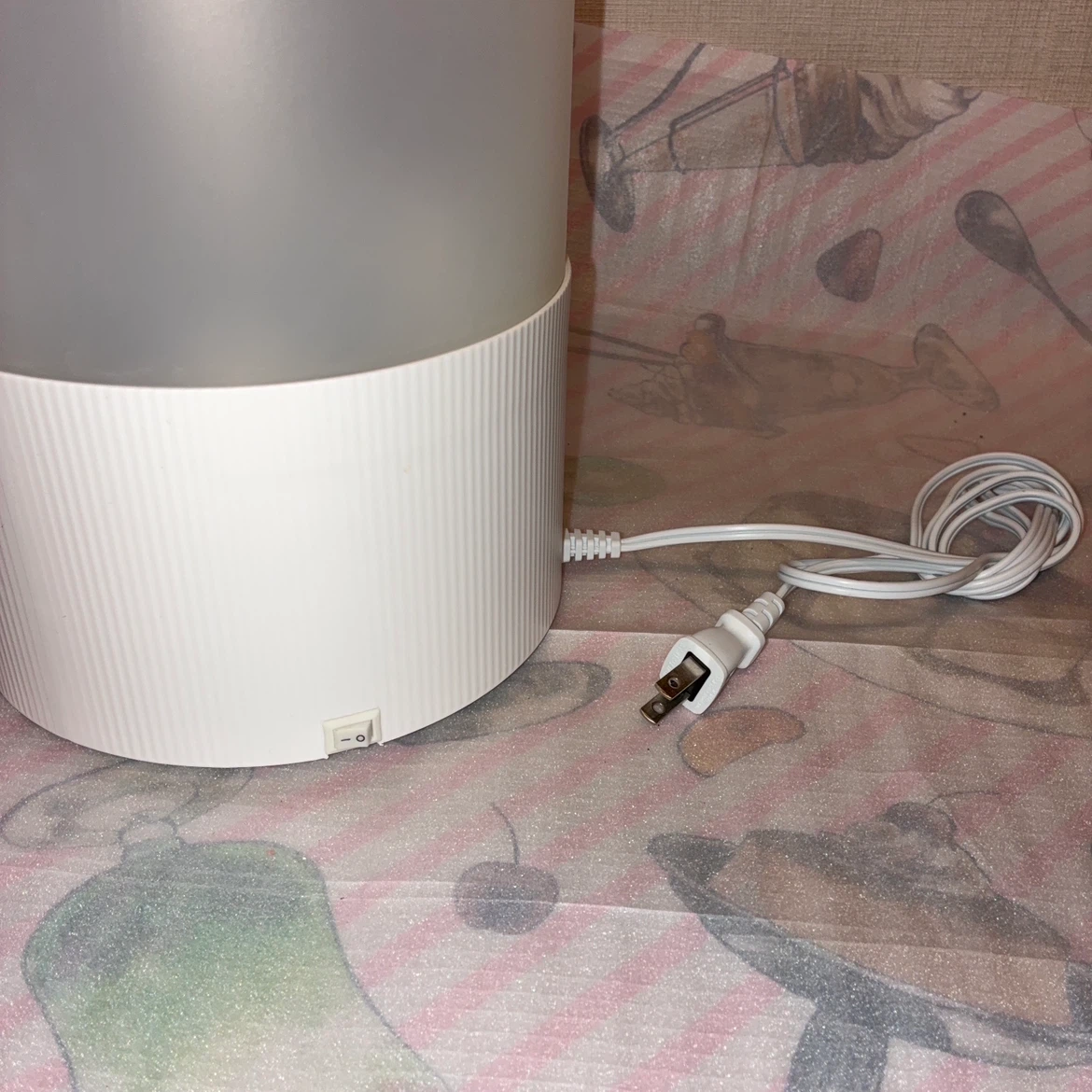 超音波加湿器 ホワイトの写真3枚目