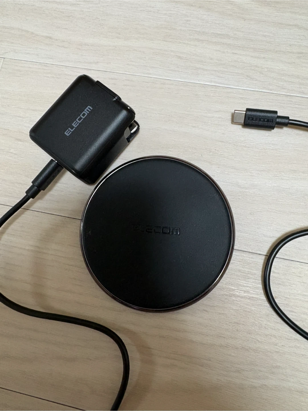 エレコム ワイヤレス充電器 ブラック