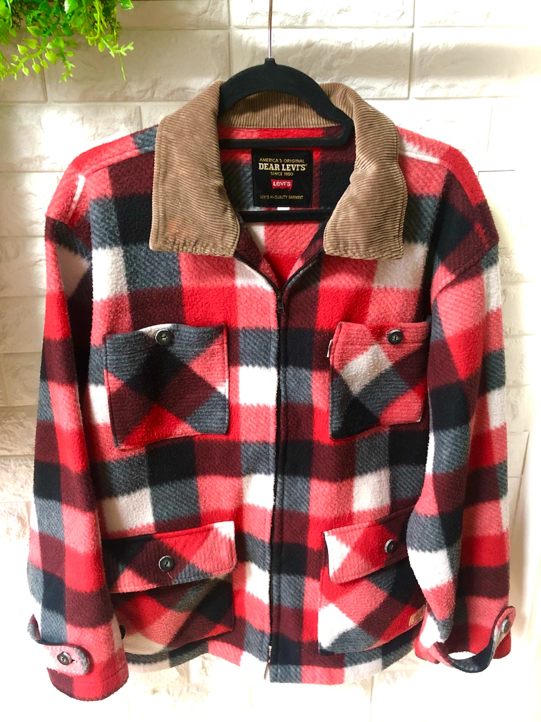 🧥✨LEVI’S リーバイス チェック フリースジャケット🌟✨