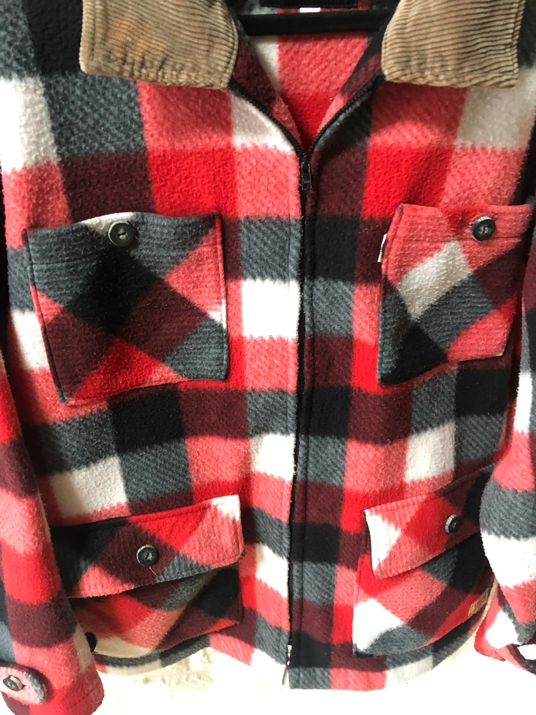 🧥✨LEVI’S リーバイス チェック フリースジャケット🌟✨の写真2枚目