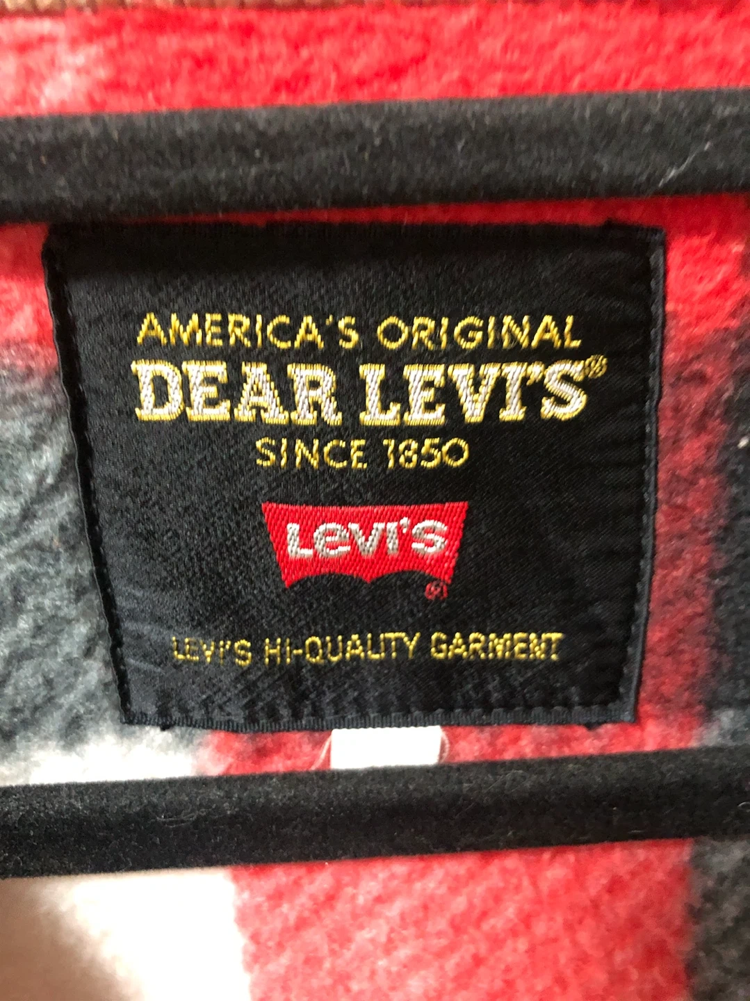 🧥✨LEVI’S リーバイス チェック フリースジャケット🌟✨の写真8枚目