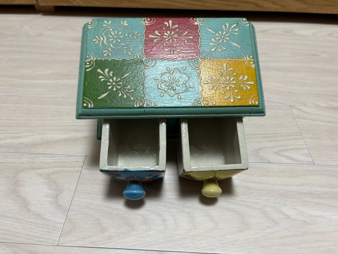アンティーク調 小物入れの写真3枚目