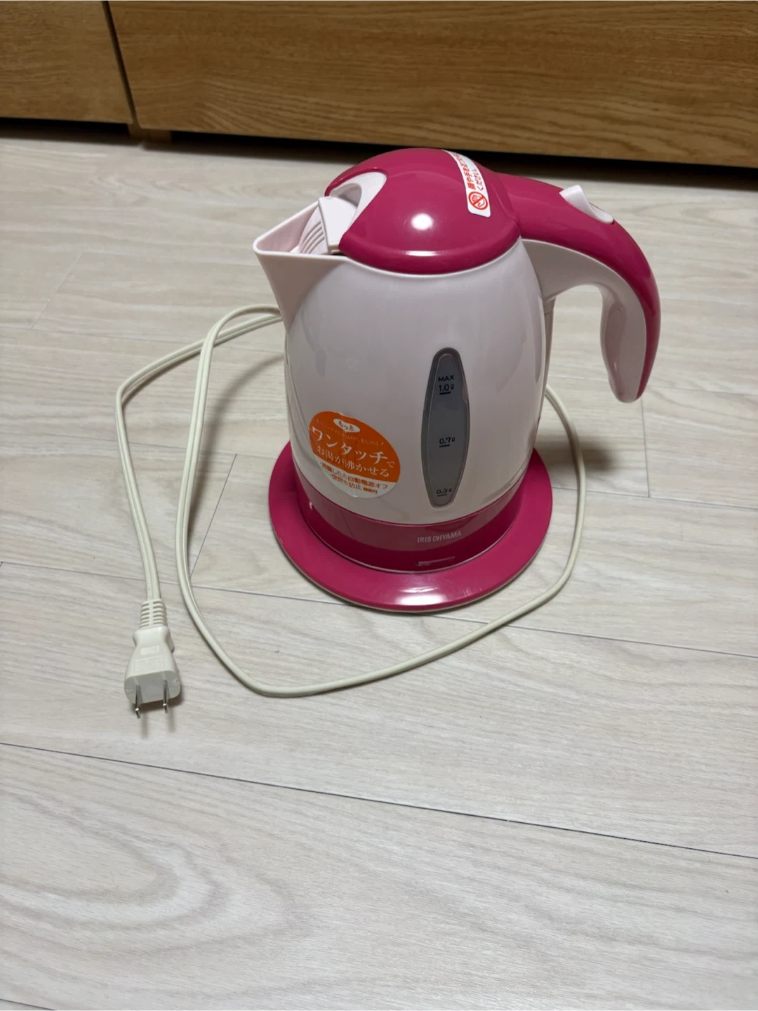 アイリスオーヤマ 電気ケトル