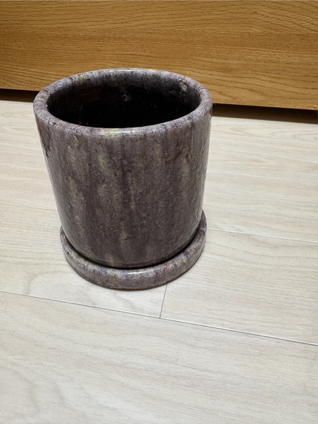 陶器製 植木鉢 受け皿付きの写真2枚目