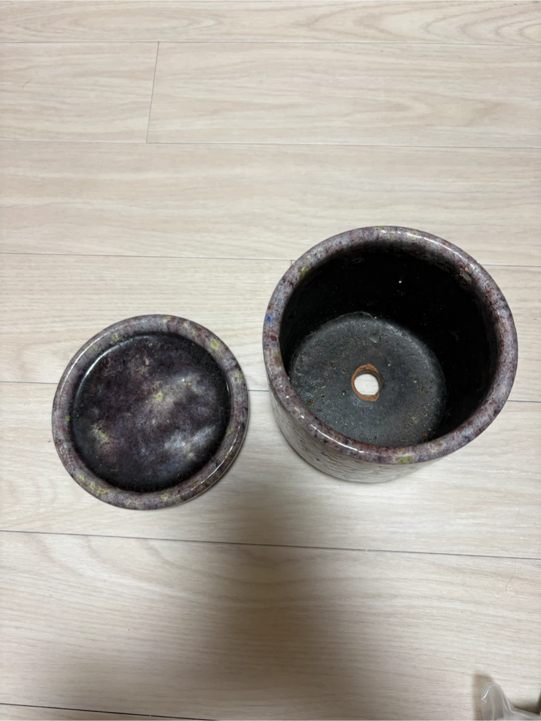陶器製 植木鉢 受け皿付きの写真3枚目
