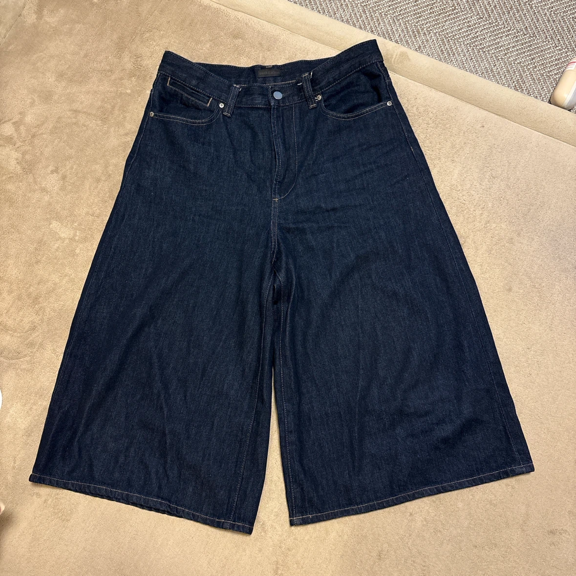 ユニクロ ワイドデニムパンツ 71cm