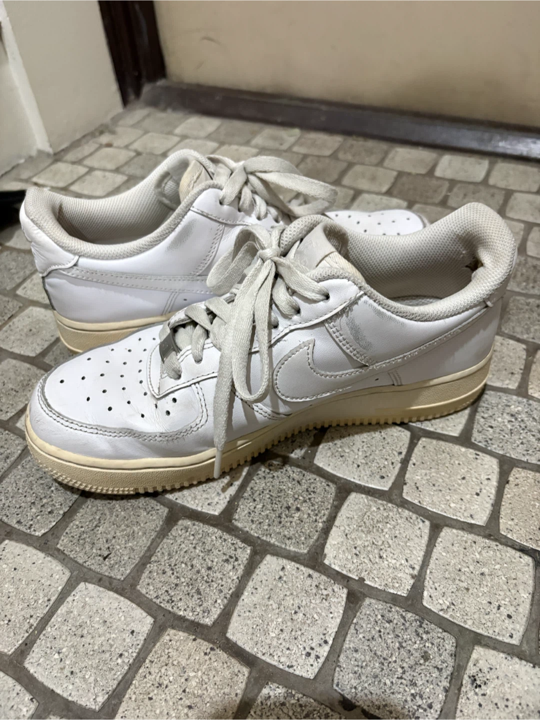 ⚠️10/12まで　ナイキ エアフォース1 ホワイトの写真3枚目