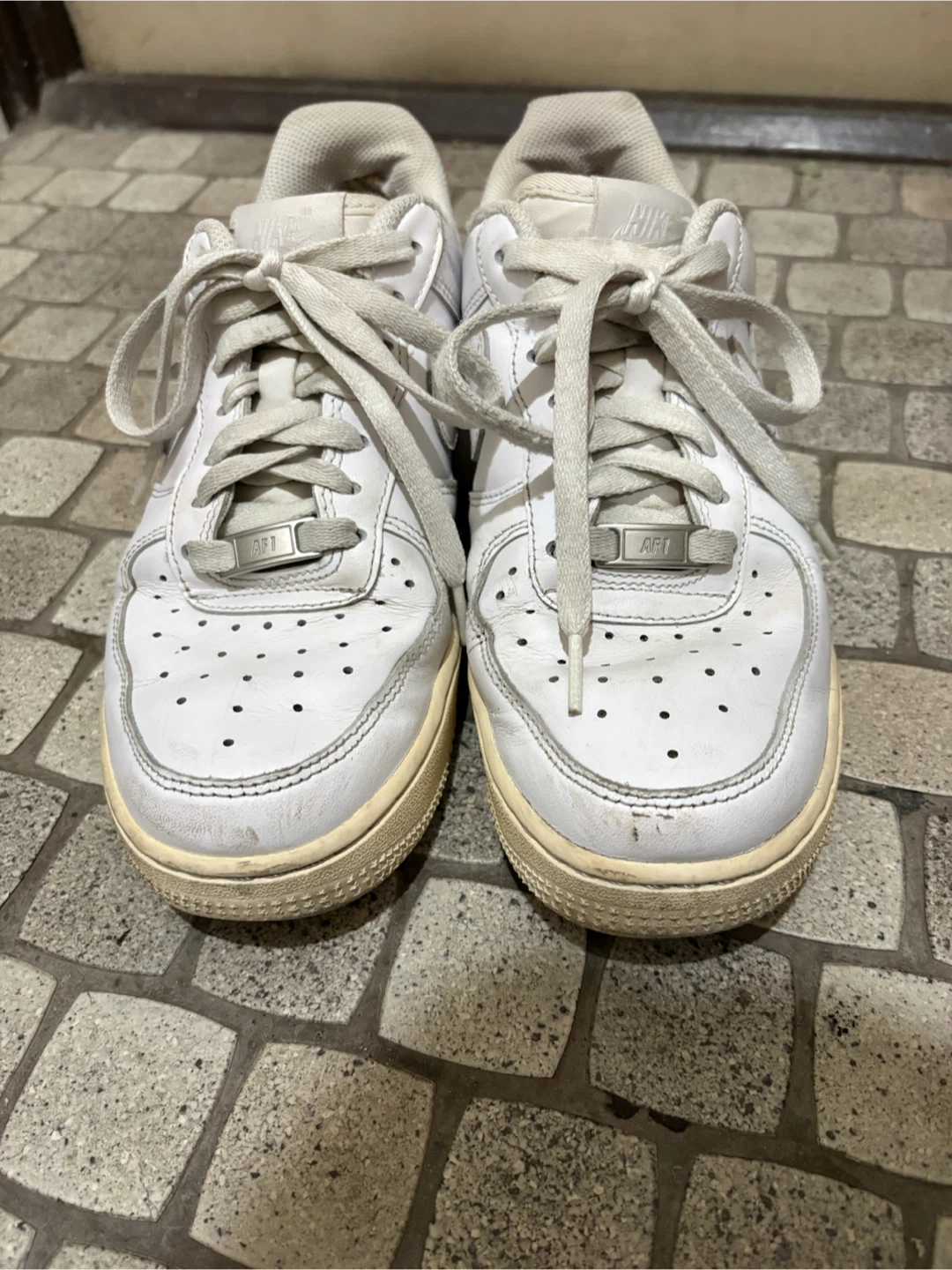 ⚠️10/12まで　ナイキ エアフォース1 ホワイトの写真4枚目