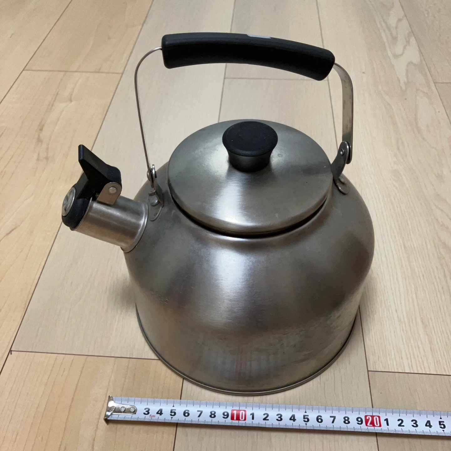 ステンレス製笛吹きケトル