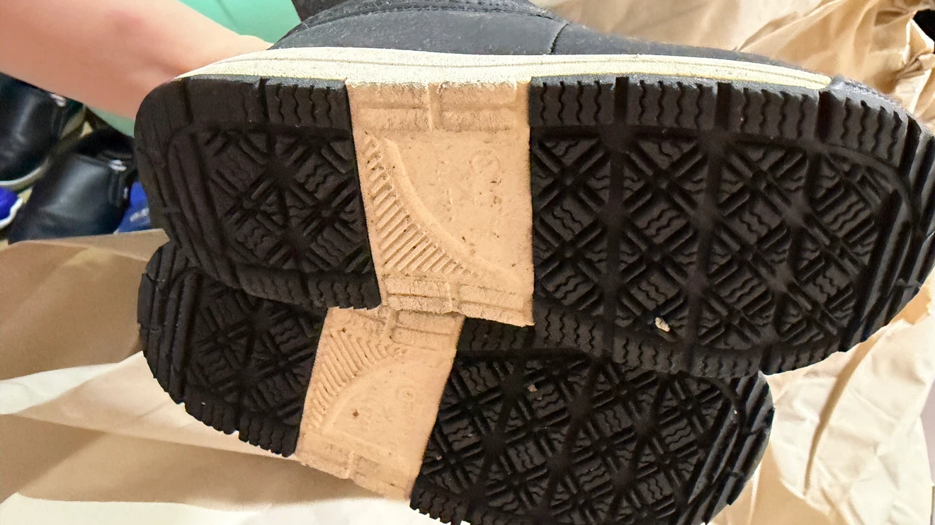 コンバース キッズ ブーツ 19cm 黒の写真5枚目