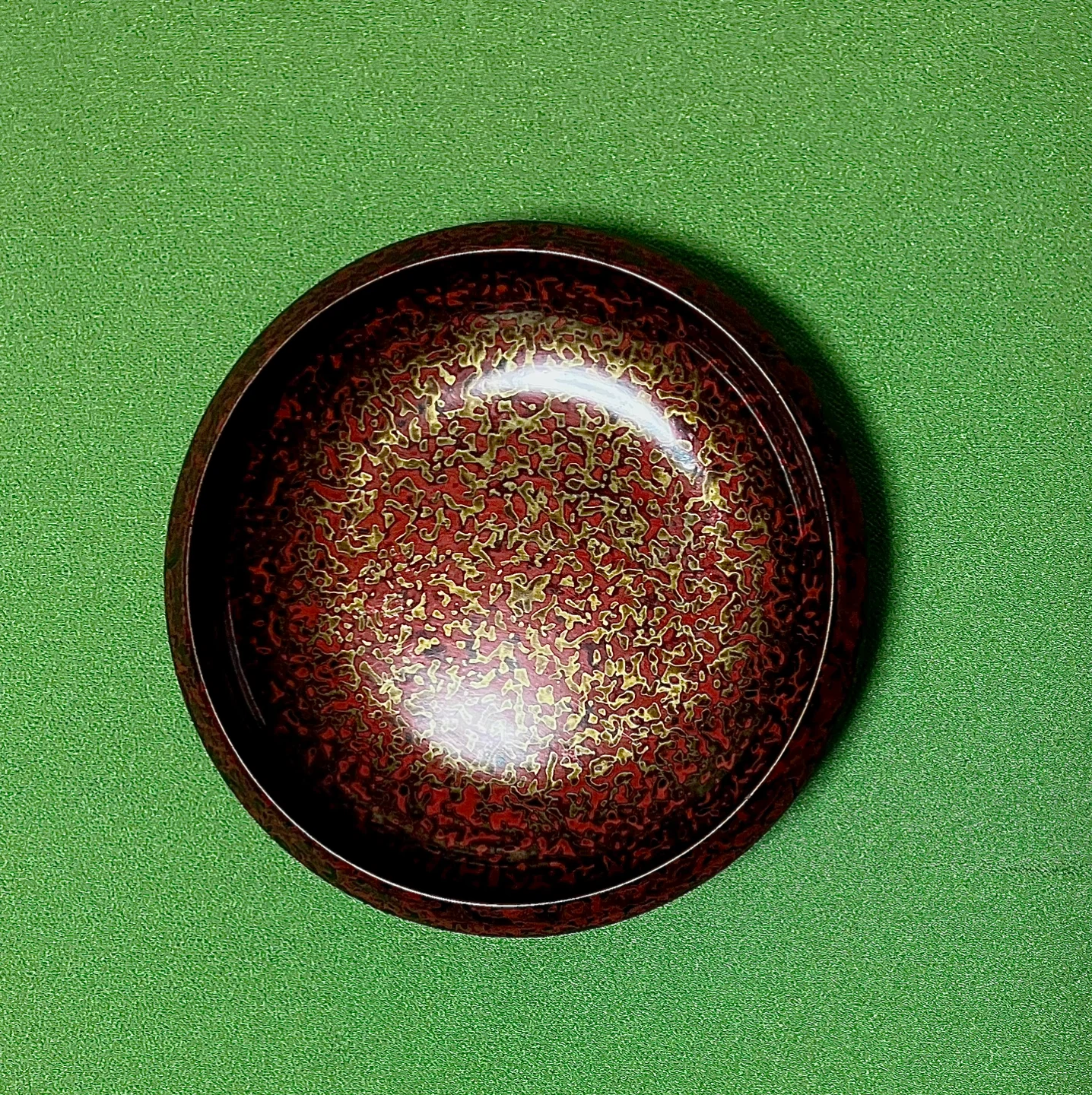 津軽塗 菓子器 皿 赤黒