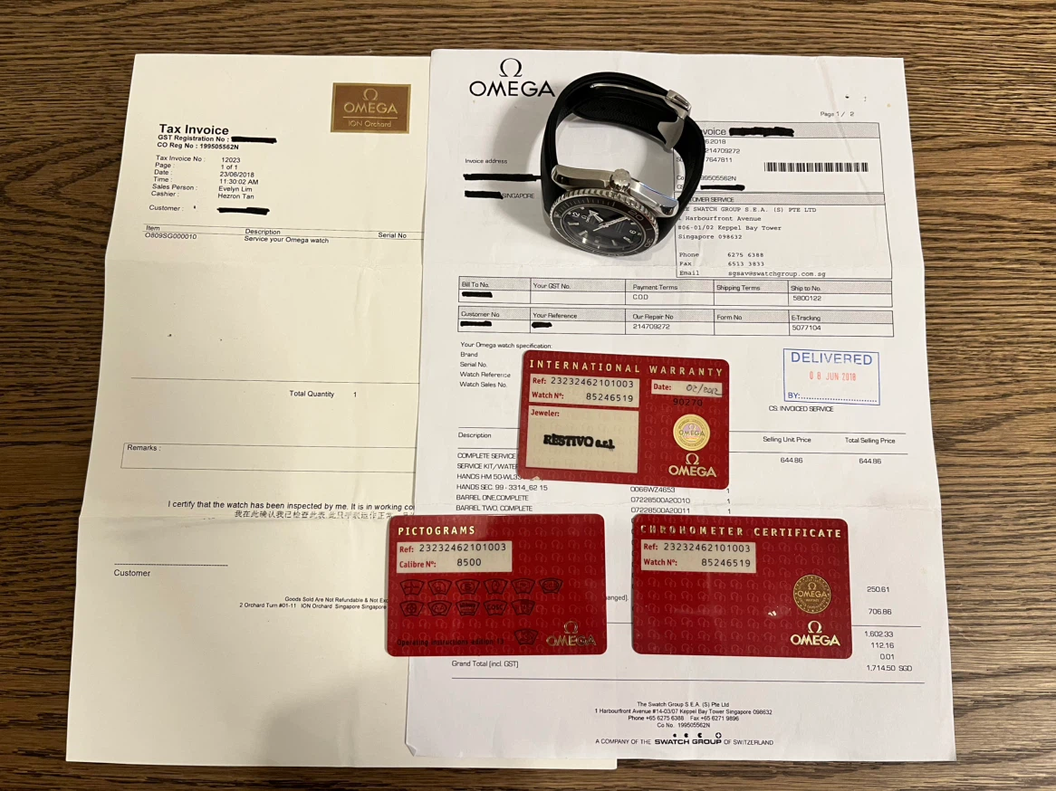 OMEGA プラネットオーシャン 600M 45.5mm 232.32 要整備