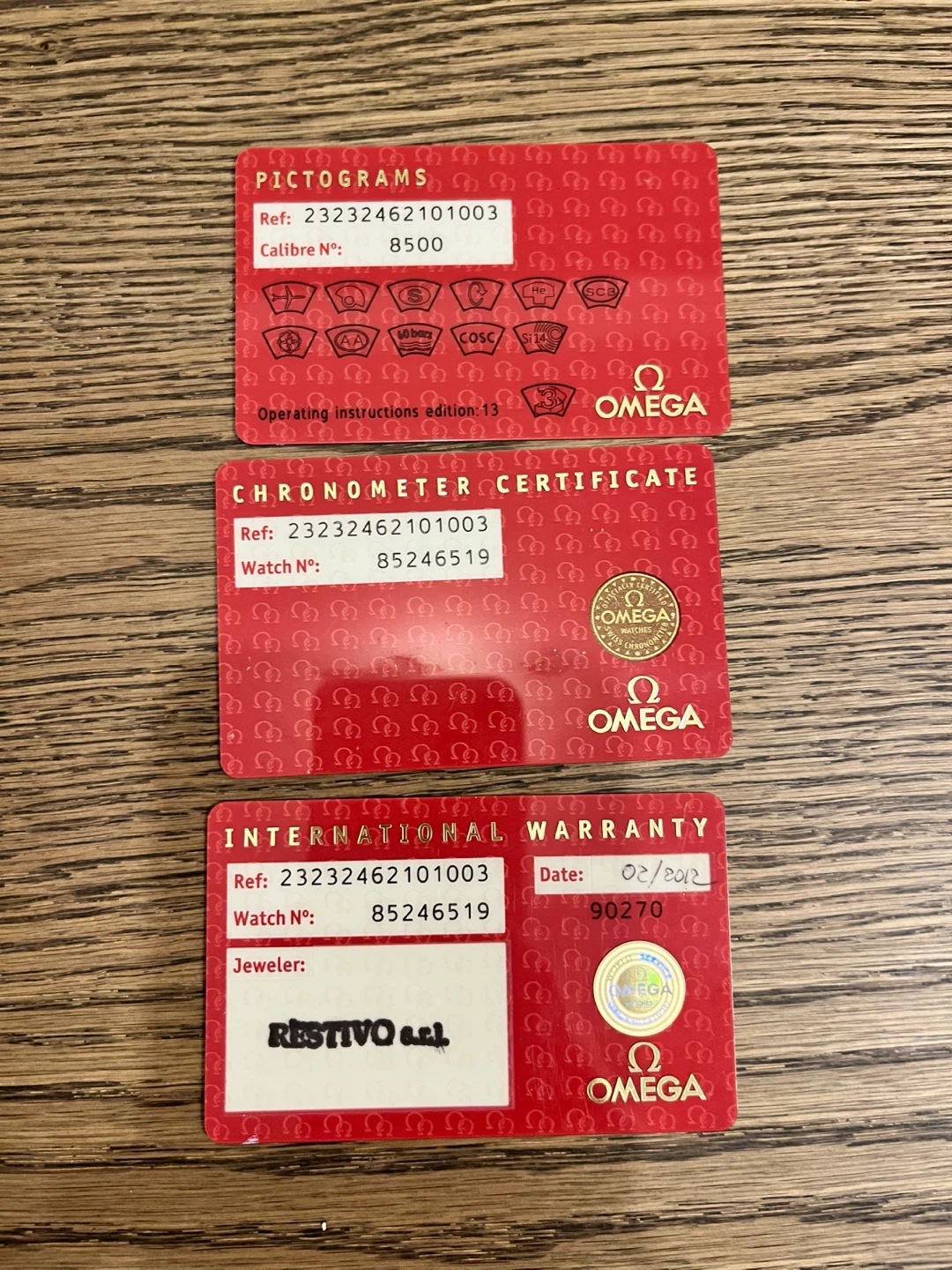 OMEGA プラネットオーシャン 600M 45.5mm 232.32 要整備の写真4枚目