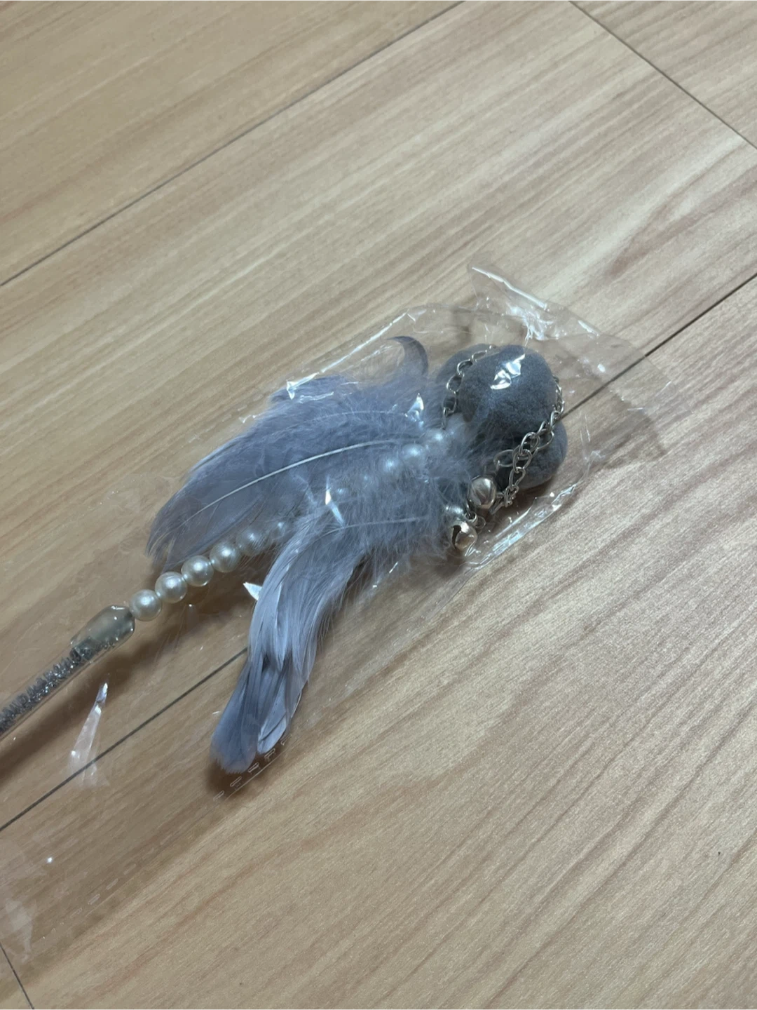 マウ 猫用おもちゃ 羽根付き②の写真2枚目
