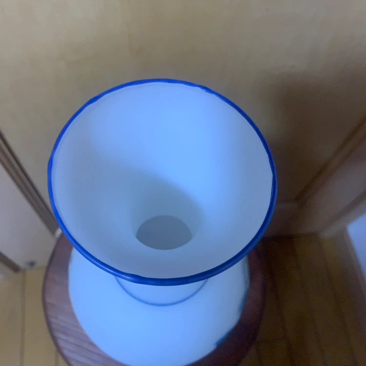 フロストガラス 花瓶の写真2枚目
