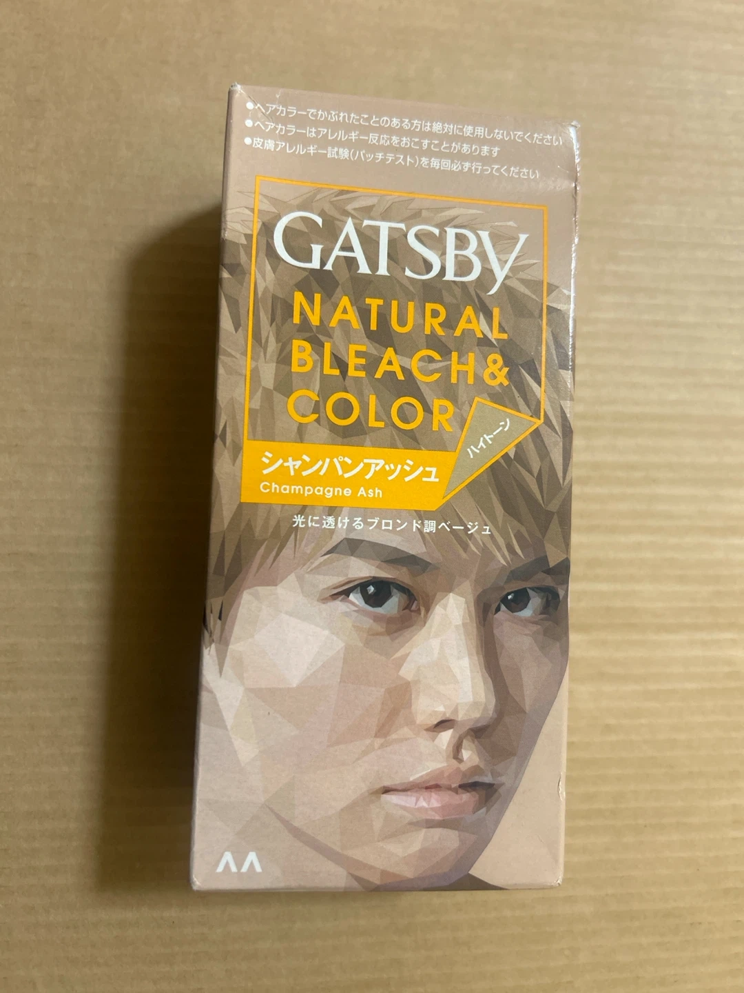 ギャツビー ナチュラルブリーチカラー シャンパンアッシュ