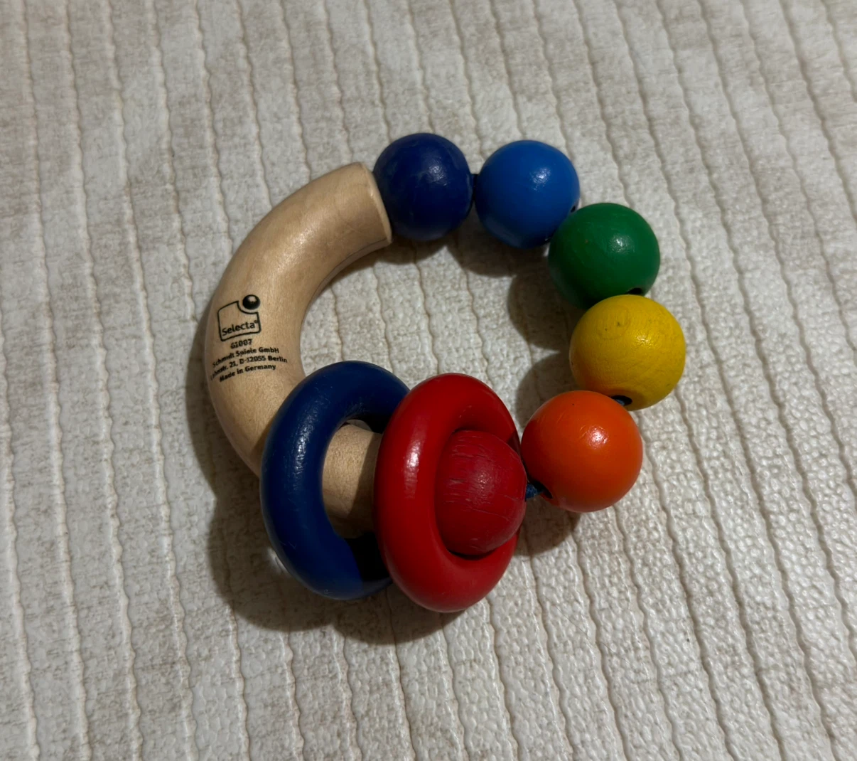セレクタ 木製ラトル ドイツ製