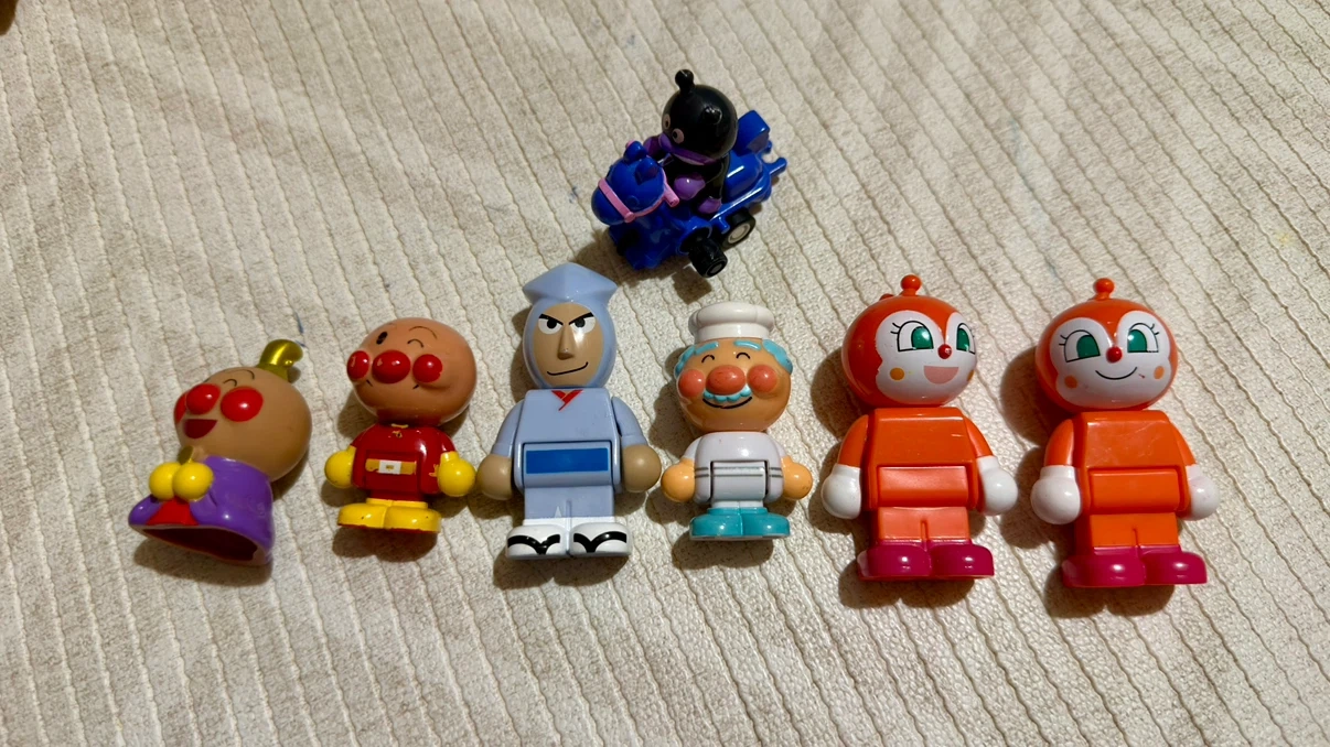 アンパンマン キャラクターフィギュア 7体セット
